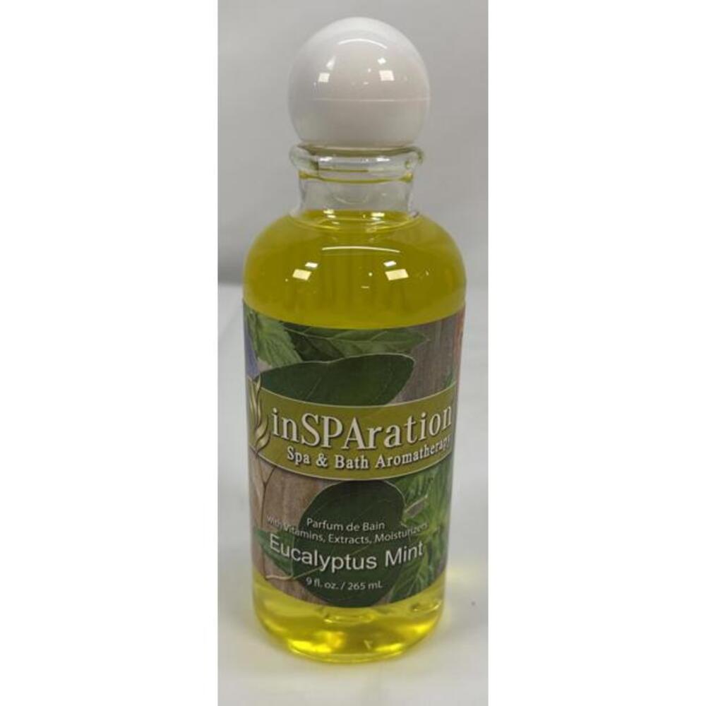 inSPAration Spa and Bath Aromatherapy (Spa Liquid) 9-Ounce Eucalyptus Mint